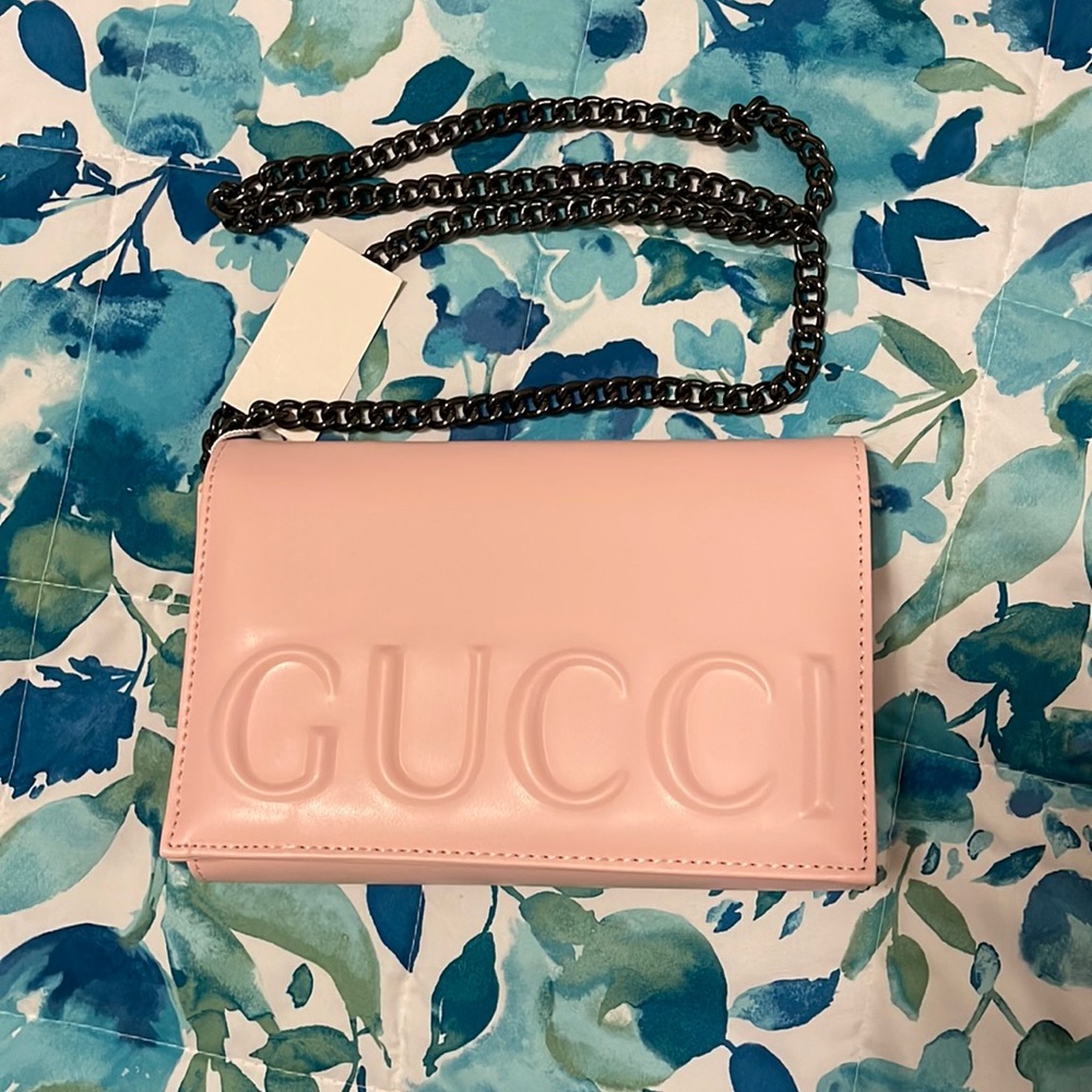 Pink crossbody designer
